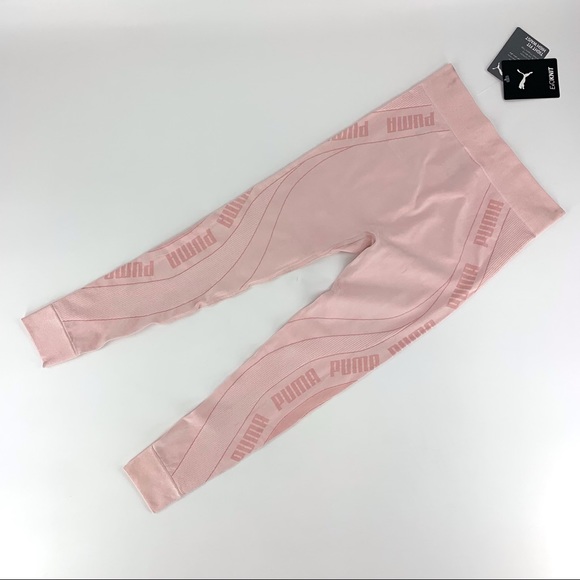 Puma NWT Pink Evostripe Evoknit 7/8 Tights, XS - Picture 2 of 16